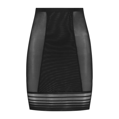 Bye Bra Shapewear Black / S Bye Bra Powermesh High Waist Skirt