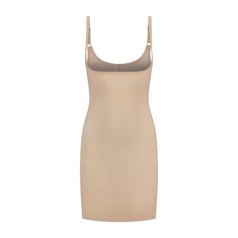 Bye Bra Powermesh Open Bust Dress
