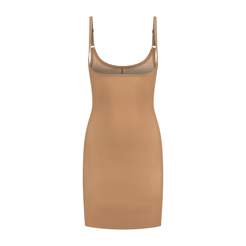Bye Bra Powermesh Open Bust Dress
