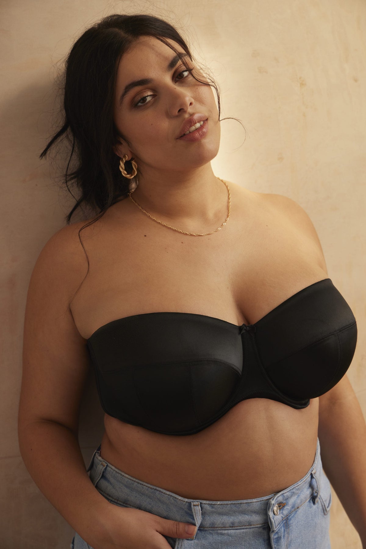 Sculptresse Bras Sculptresse Dana Strapless Bra Black