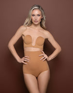 Bye Bra Bras Light Brown / A Bye Bra Seamless U-Style Bra