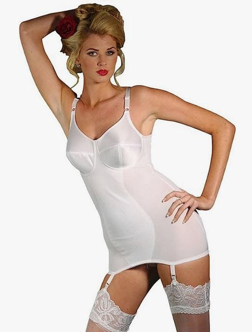 Silhouette Open Corselette Front View | EnVie Lingerie