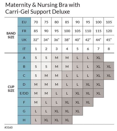 Carriwell Maternity & Nursing Bra with Carri-Gel Support