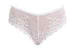 Wacoal Embrace Lace Tango Delicious White Close Up | EnVie Lingerie
