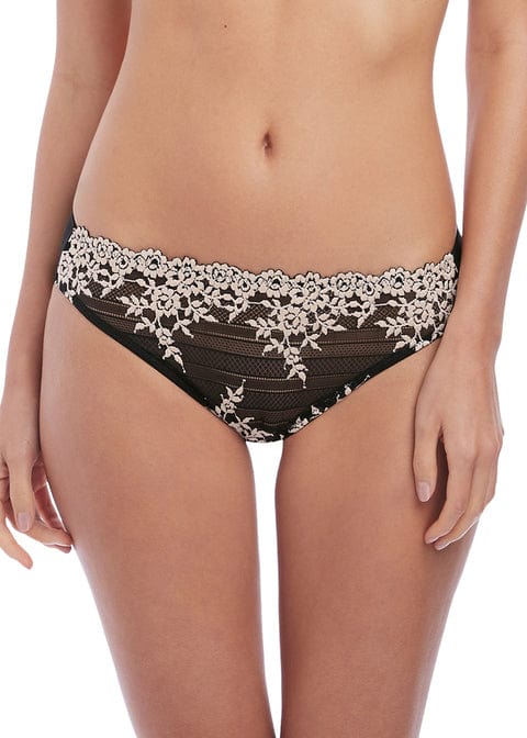 Wacoal Knickers S / Black Wacoal Embrace Lace Bikini Brief