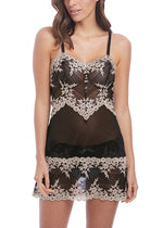 Wacoal Lingerie Embrace Lace Black Chemise | Envie Lingerie