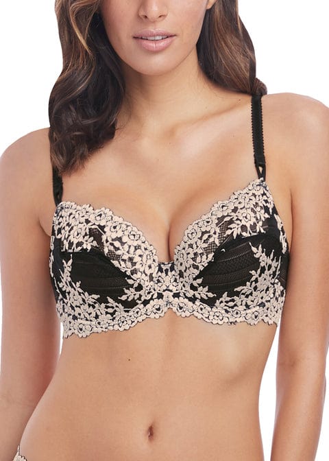 Wacoal Lingerie Embrace Lace Black Underwired Bra Black | EnVie Lingerie