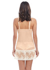 Wacoal Lingerie Embrace Lace Naturlly Nude \Ivory Chemise Back View | EnVie Lingerie
