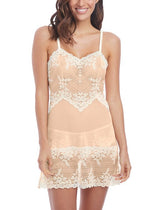 Wacoal Lingerie Embrace Lace Naturally Nude Ivory Chemist | EnVie Lingerie