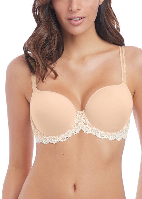 Wacoal Embrace Lace Contour Bra Naturally Nude Ivory | EnVie Lingerie