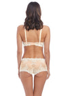 Wacoal Lingerie Embrace Lace Naurally Nude Ivory Underwired Bra Back View | EnVie Lingerie