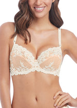 Wacoal Lingerie Embrace Lace Naturally Nude Ivory Underwired Bra | EnVie Lingerie