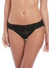 Wacoal Lingerie Halo Lace Black Brief | EnVie Lingerie