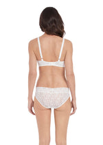 Wacoal Lingerie Halo Lace Ivory Brief Back View | EnVie Lingerie