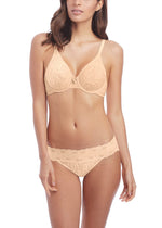 Wacoal Lingerie Halo Lace Nude Bikini Brief Set | EnVie Lingerie