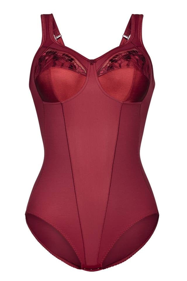 Anita Corselettes, Bodies & All-in-Ones 34B / Bordeaux Anita Safina Support Corselet with Comfort Straps