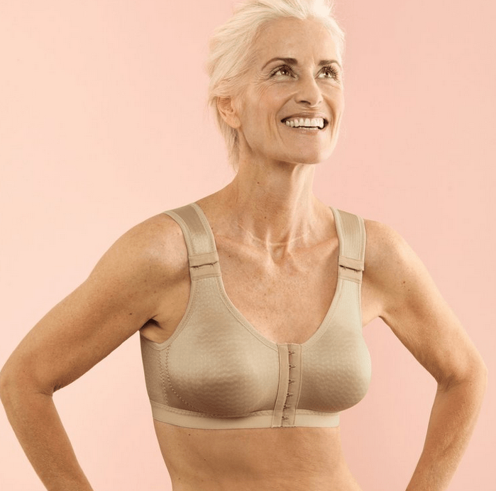Anita Care London Lymph Relief Front Closure Bra (Sand)