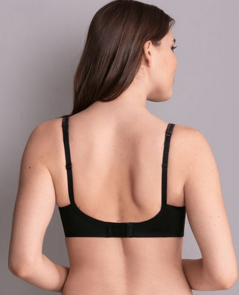 Unilateral Sports Bra in Black