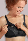 Carriwell Bras 34C / Black Carriwell Lace Drop Cup Bra