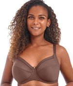 Fantasie Fusion Underwired Full Cup Side Support Bra Front View in Roast Coffee | EnVie Lingerie