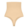 Bye Bra Thongs Beige / S Bye Bra Invisible High Waist Thong