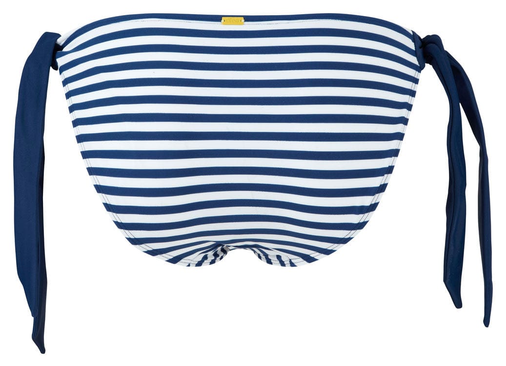 Cleo Swimwear UK 16 / Navy Multi Cleo Lucille Tie Side Pant