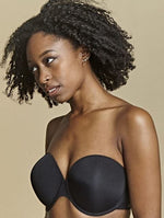 Panache Strapless Bras 30F / Black Panache Porcelain Elan Moulded Strapless Bra Porcelain