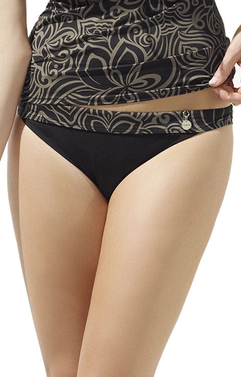 Swimwear Amalfi Hipster Bikini Pant – Floral Trim