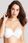 Panache Strapless Bras 30F / White Panache Porcelain Elan Moulded Strapless Bra Porcelain